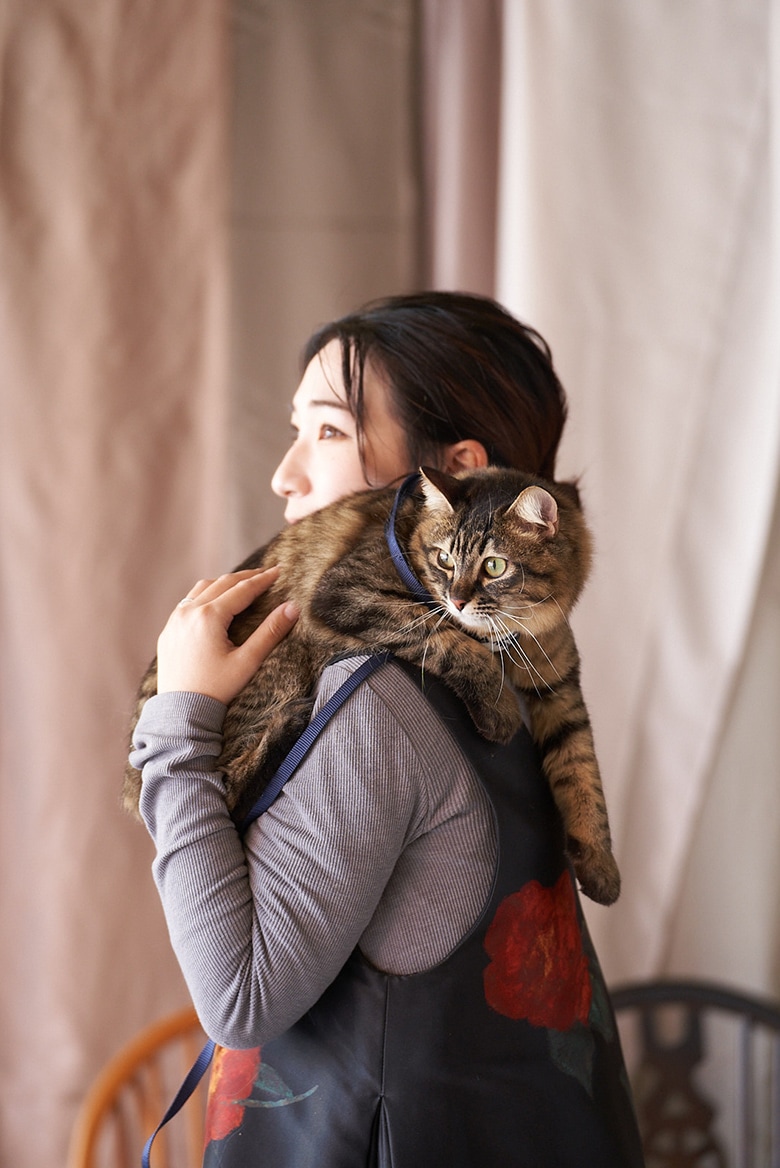 画像:mirror studio Alley イメージ写真 愛猫といっしょに